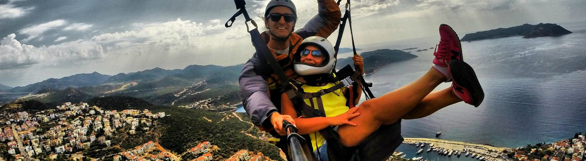 Tandem Paragliding in Kas